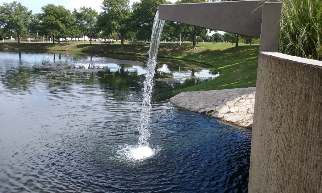 Active fountain
